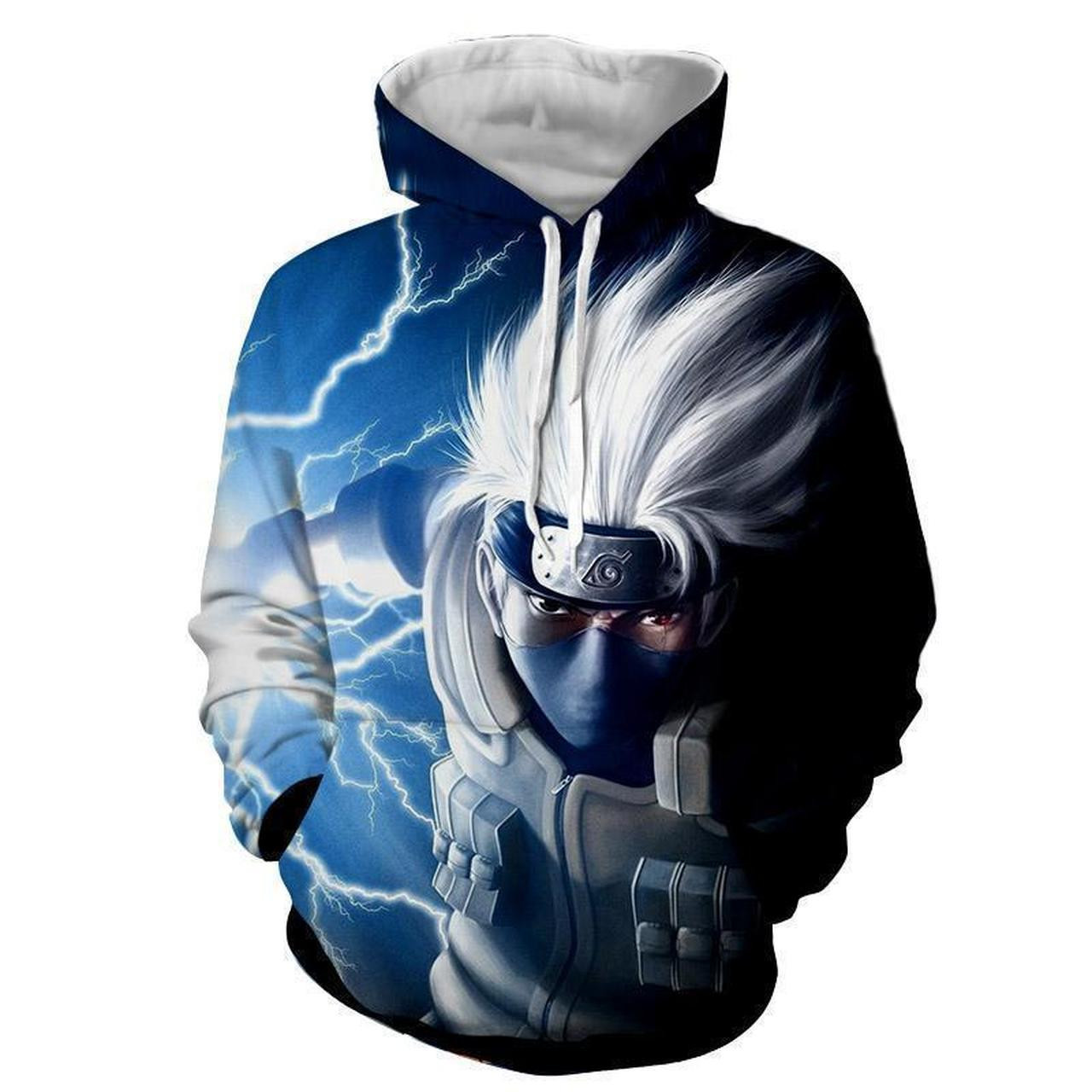 Naruto Hatake Kakashi 3D All Over Print Hoodie & Zip Hoodie