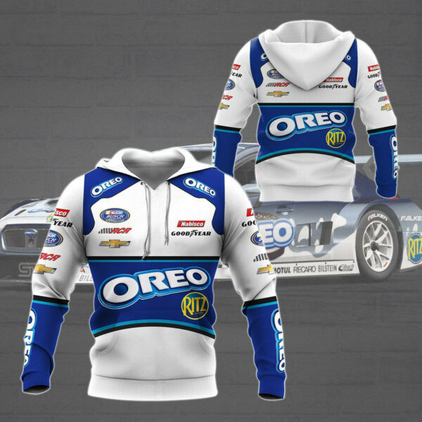 Oreo Nascar Racing Shirt 648, 3d Hoodie Zip Hoodie 2633