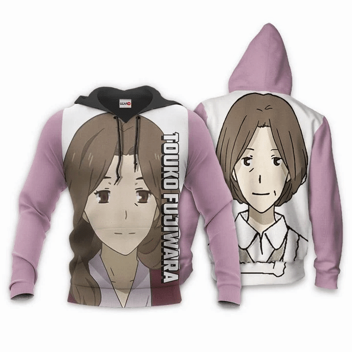 Touko Fujiwara Natsume Yuujinchou 3d Hoodie Zip Hoodie