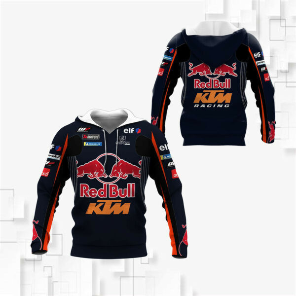 Ktm Racing Shirt 808, 3d Hoodie Zip Hoodie 1135