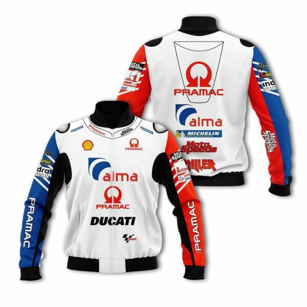Jack Miller Pramac Motogp Racing Ducati Bomber Jacket 813 164