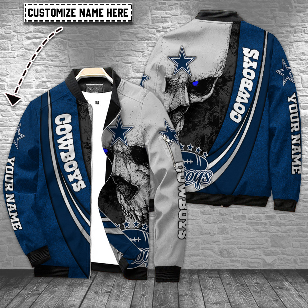 Cowboys Personalized Bomber Jacket BG709