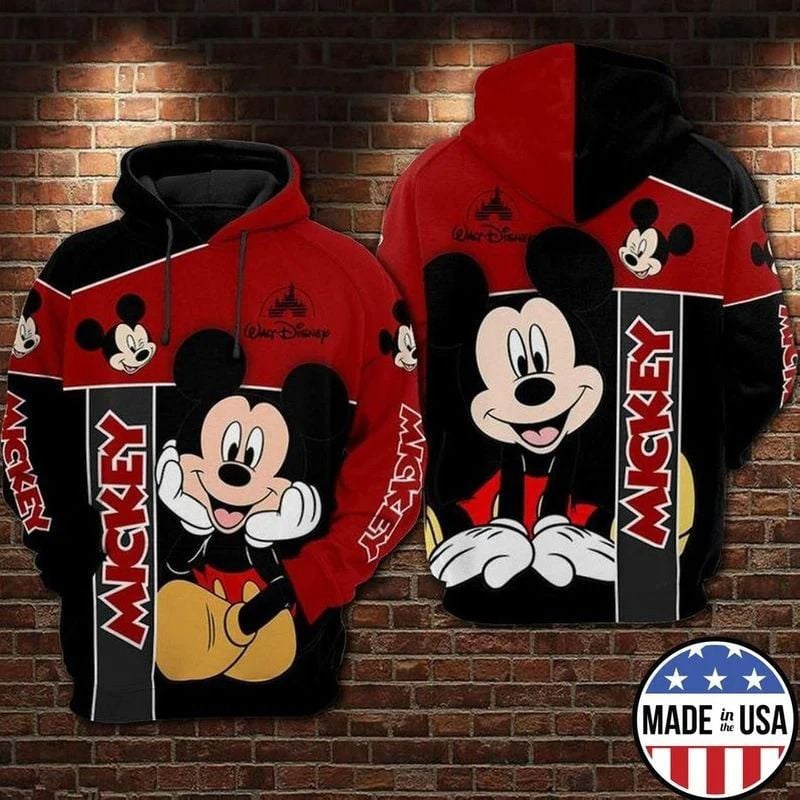Mickey Full Printing Hoodie Walt Full Printing 5 3d Hoodie 2