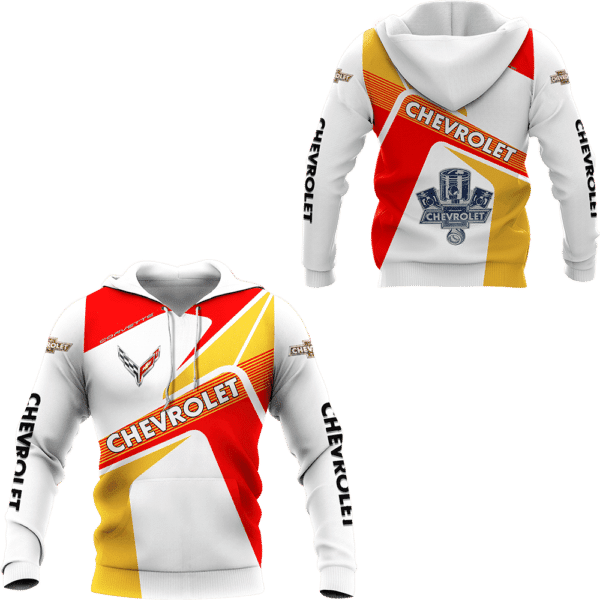 Chevrolet Corvette Shirt 838, 3d Hoodie Zip Hoodie 1086