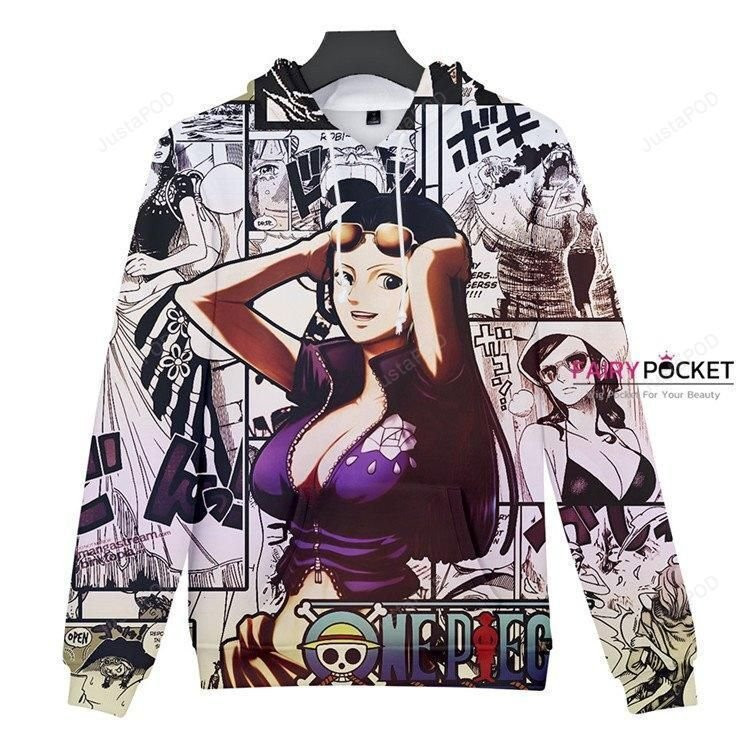 One Piece Nico Robin 3D All Over Print Hoodie & Zip Hoodie