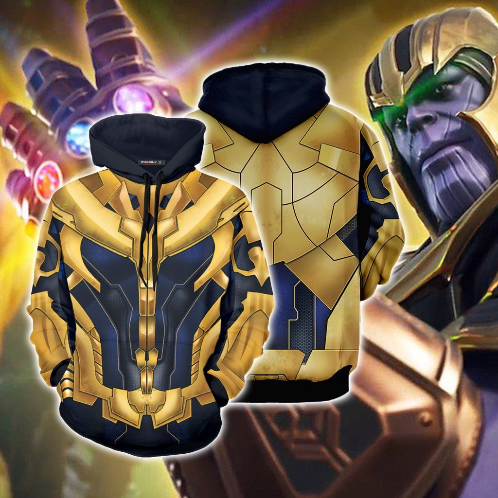 Costume Thanos Cosplay Suit 3D All Over Print Hoodie & Zip Hoodie