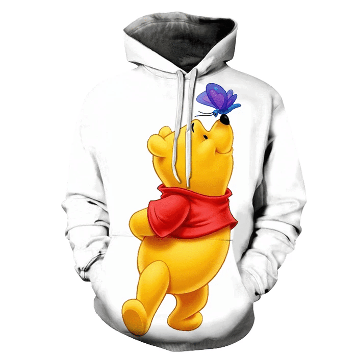 Winnie The Pooh Cartoon 3d – Sweatshirt, Hoodie, Pullover