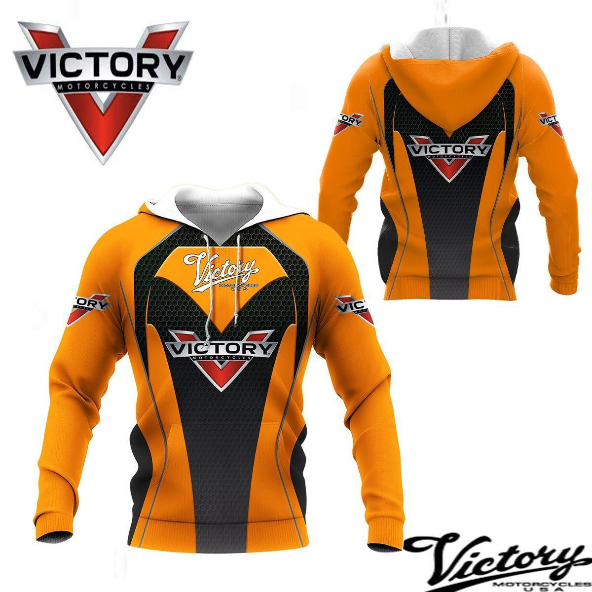Victory Motorcycles Shirt 338, 3d Hoodie Zip Hoodie