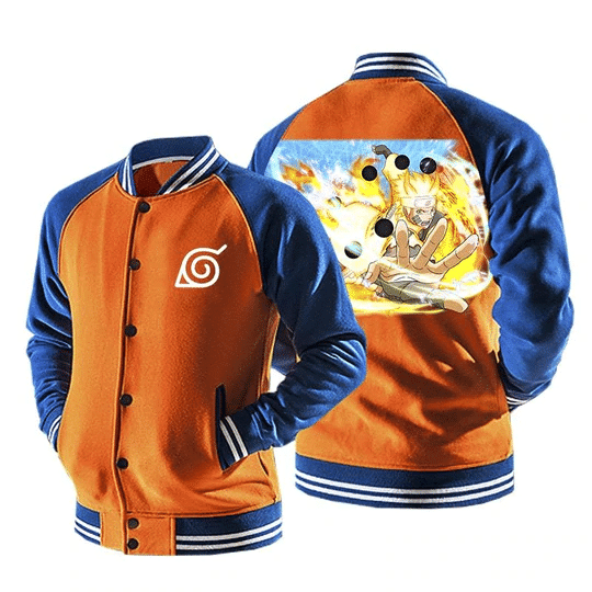 Naruto Konoha 2 Baseball Jacket 325