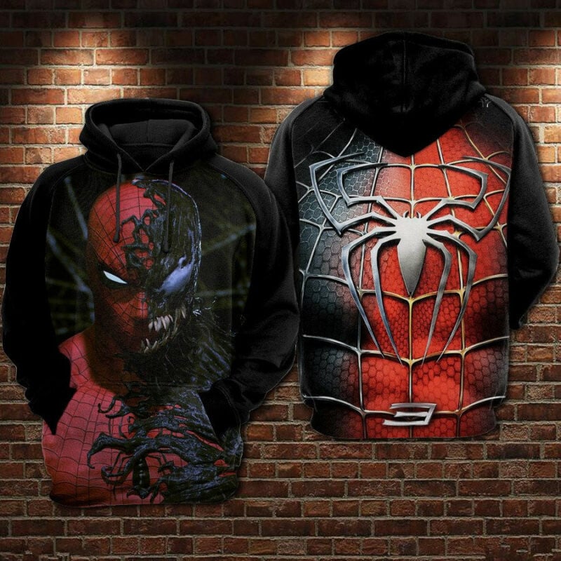 Spider Man- 3d Full Print Hoodies 121