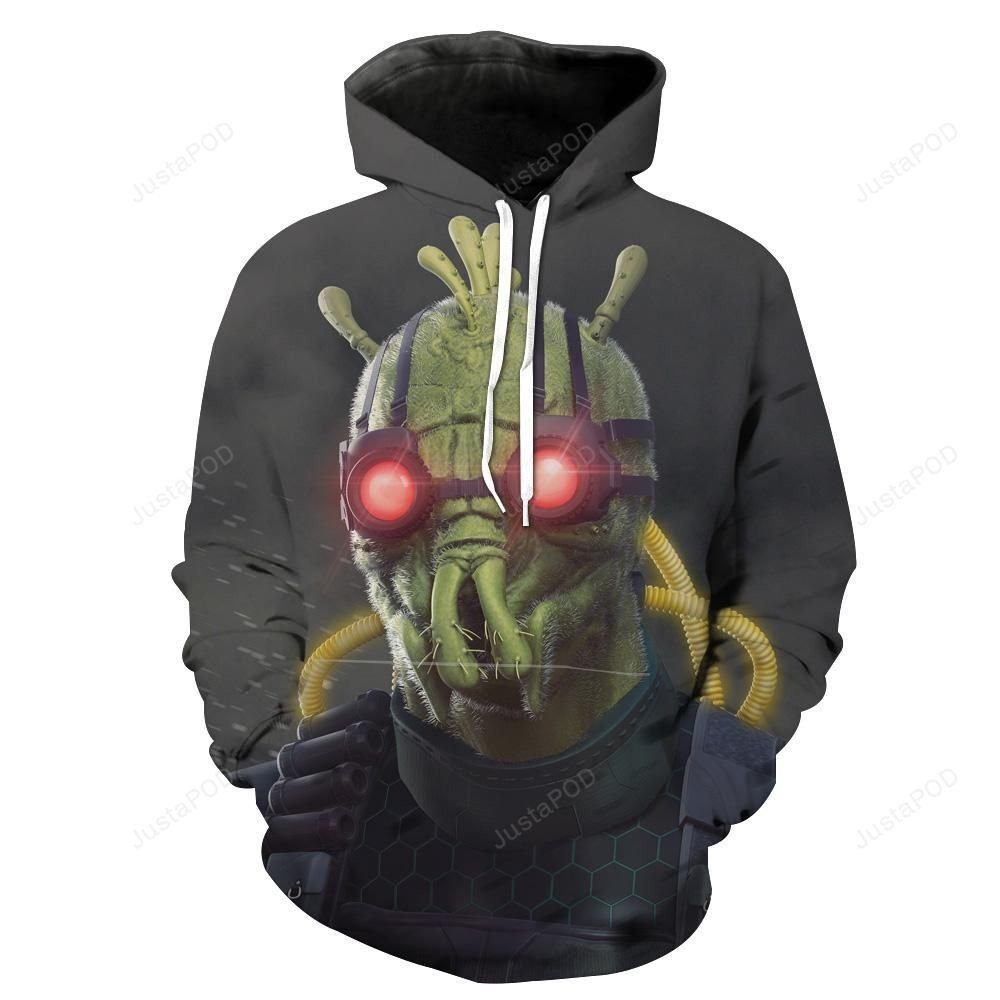 Rick and Morty Krombopulos Michael 3D All Over Print Hoodie & Zip Hoodie