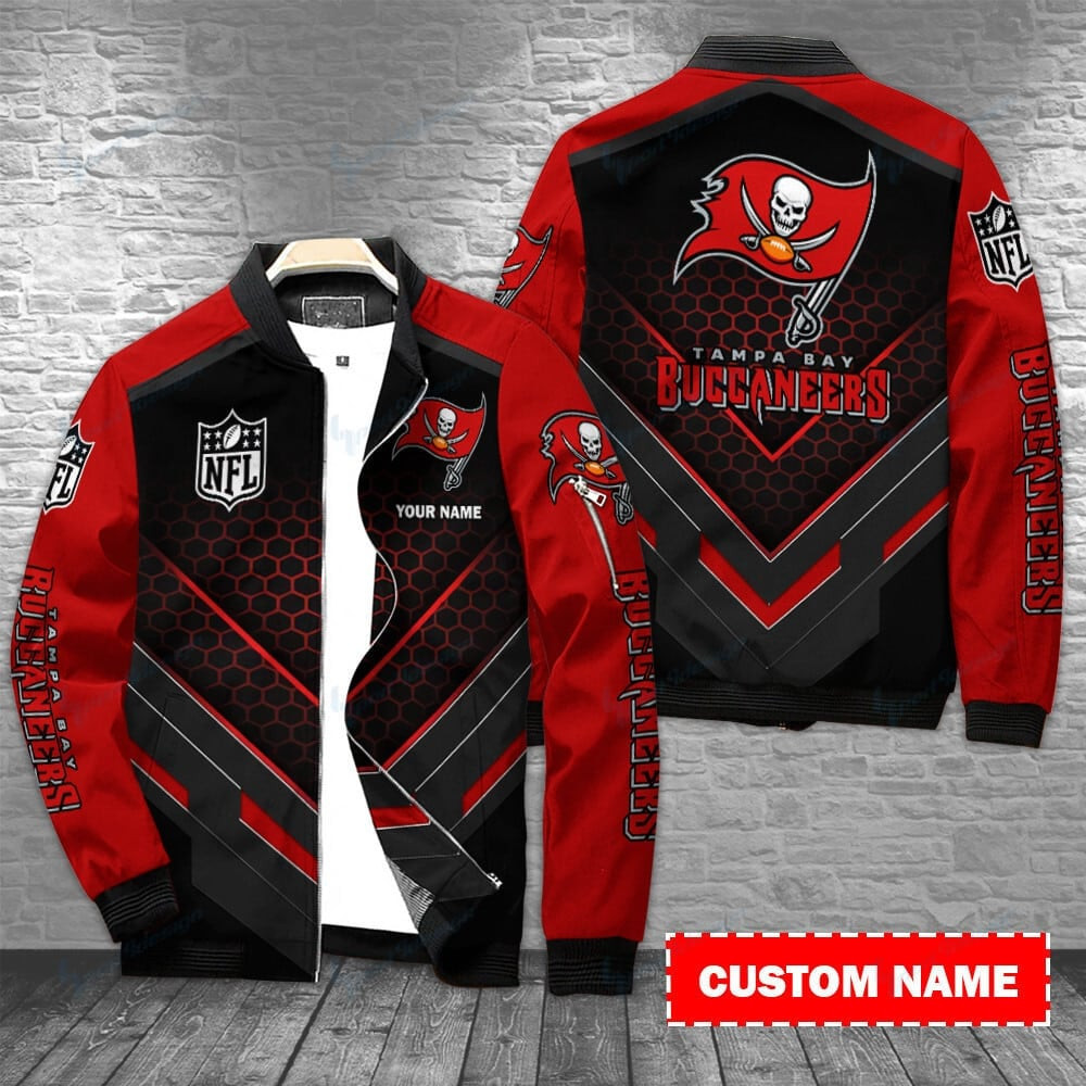Tampa Bay Buccaneers Personalized Bomber Jacket BG334