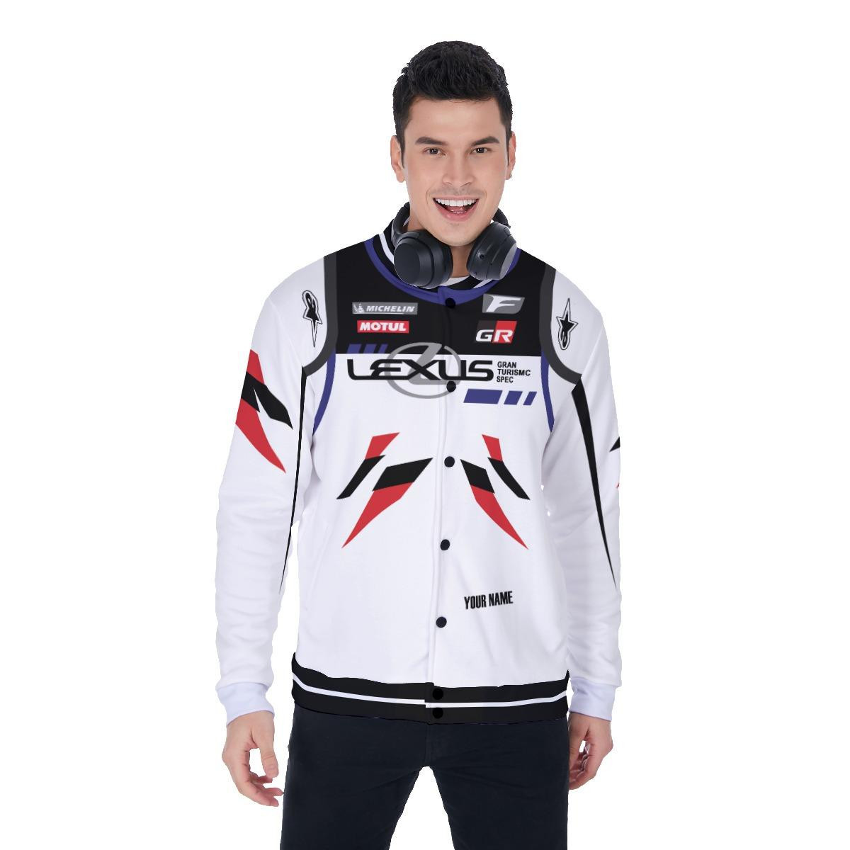 Lexus Gazoo Racing Apparel, Lexus Gazoo Racing Custom Baseball Jacket 39