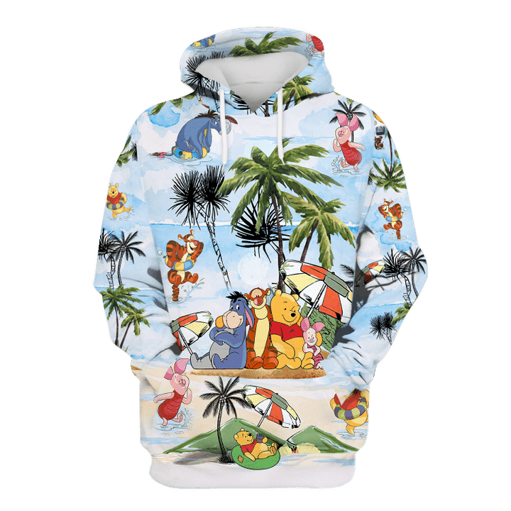 Winnie The Pooh Cute Lover 3d Hoodie
