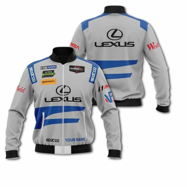 Personalized Lexus Racing Sparco Bomber Jacket 862 84