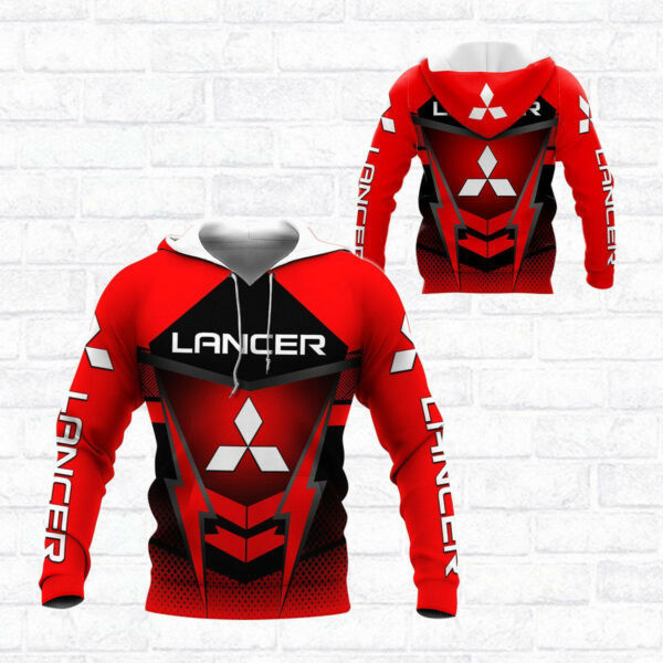 Mitsubishi Lancer Evolution Shirt 484,   3d Hoodie Zip Hoodie 2404