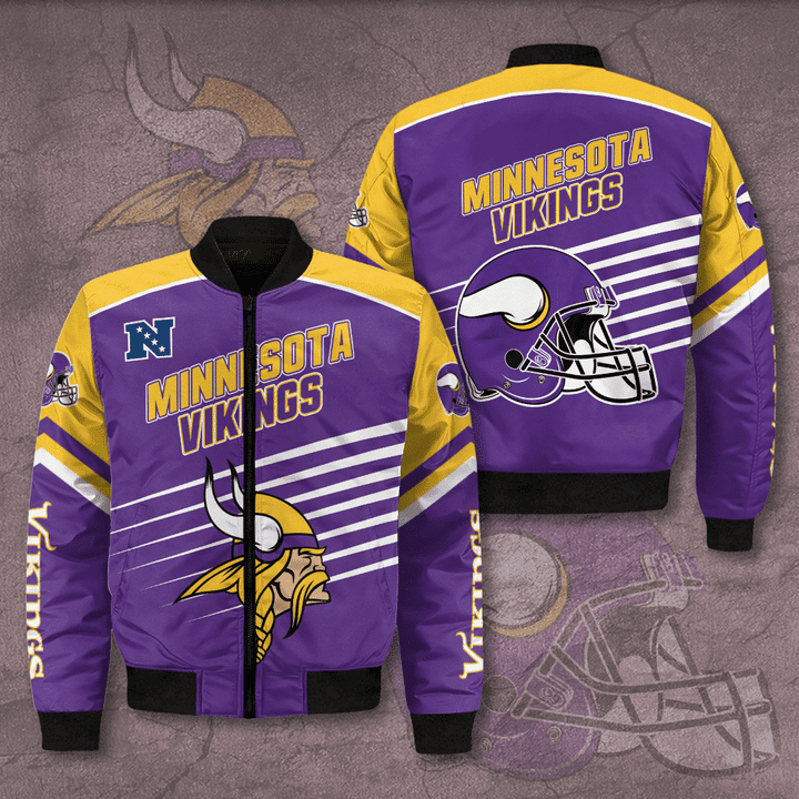 Minnesota Vikings Bomber Jacket 166