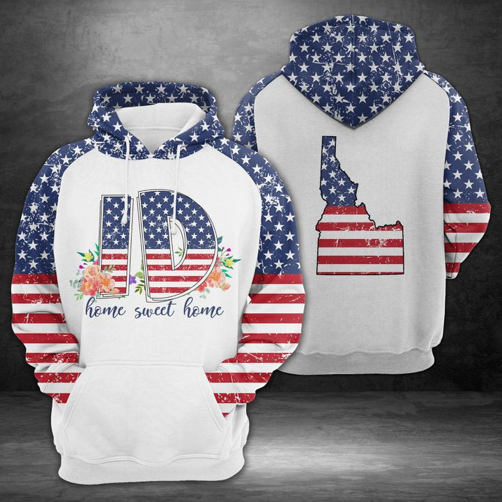 Idaho Home Sweet Home 3D All Over Print Hoodie & Zip Hoodie