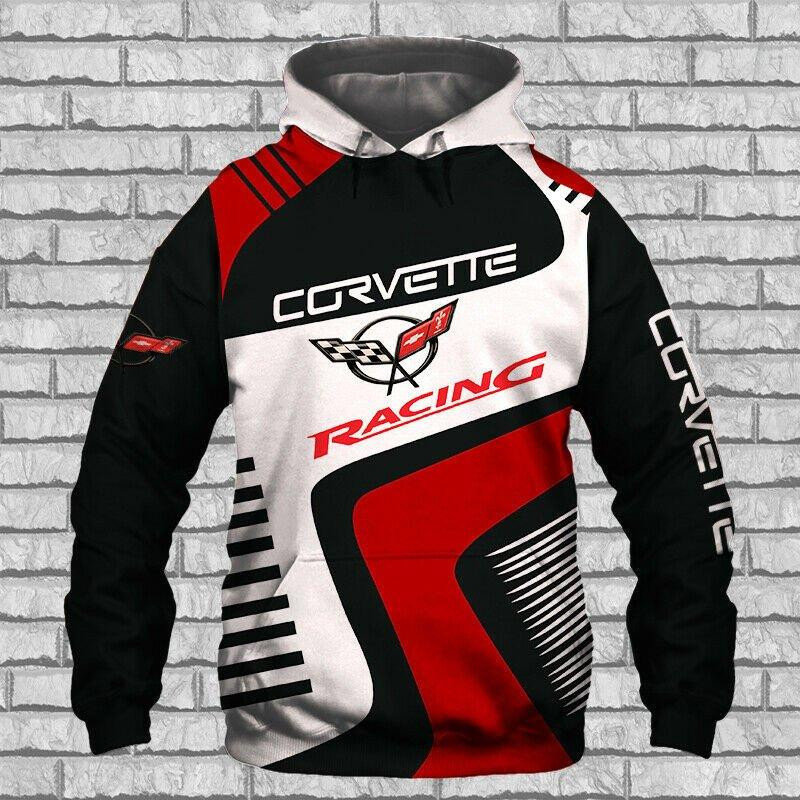 Chevrolet Corvette Racing 3d All Over Print Hoodie 356