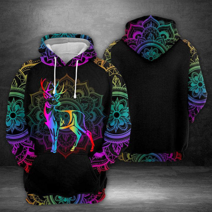 Wild Deer 3D All Over Print Hoodie & Zip Hoodie
