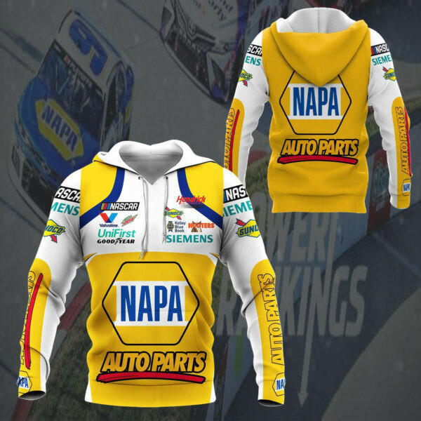 Napa Nascar Racing Shirt 641,   3d Hoodie Zip Hoodie 2797