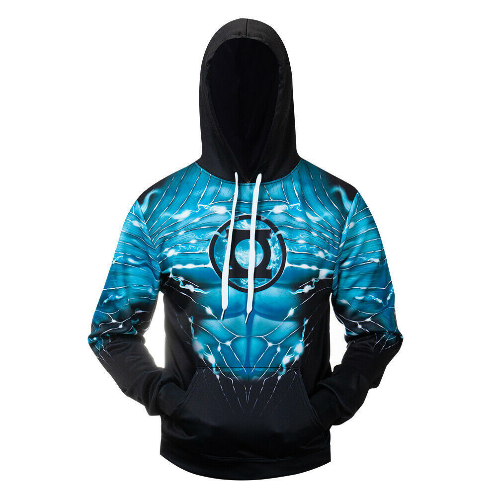 Costume Green Lantern Suit 3D All Over Print Hoodie & Zip Hoodie