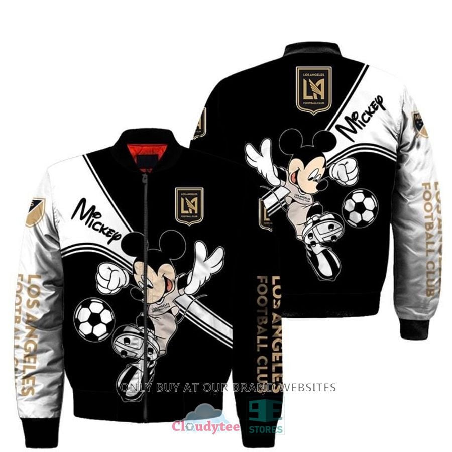 Los Angeles FC Mickey Mouse Bomber Jacket