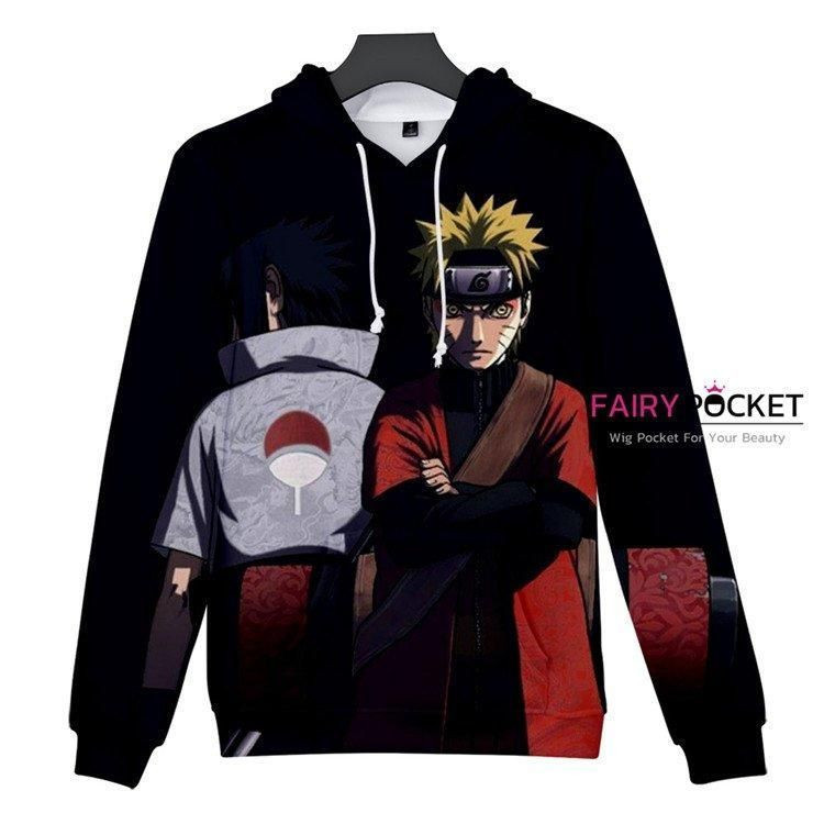 Naruto Uchiha Sasuke Uzumaki Naruto 3D All Over Print Hoodie & Zip Hoodie