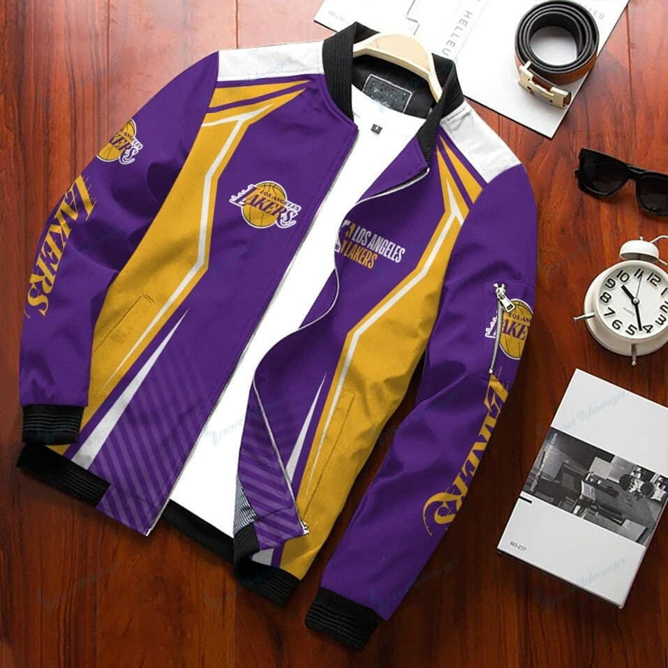 Los Angeles Lakers Bomber Jacket 141