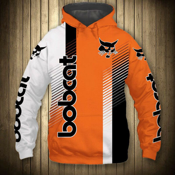 Bobcat Company 7k12 Cartoon 3d Hoodie Zip Hoodie 1196