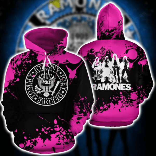 Ramones Rock Band Thank You For The Memories 2k590 Lover Gift ,ramones Rock Band All Over Print 3d Hoodie