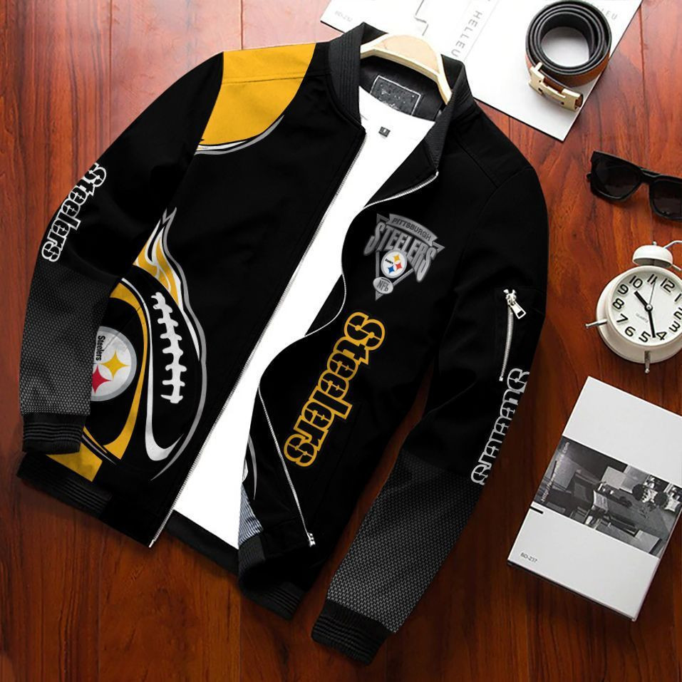 Pittsburgh Steelers Bomber Jacket 044