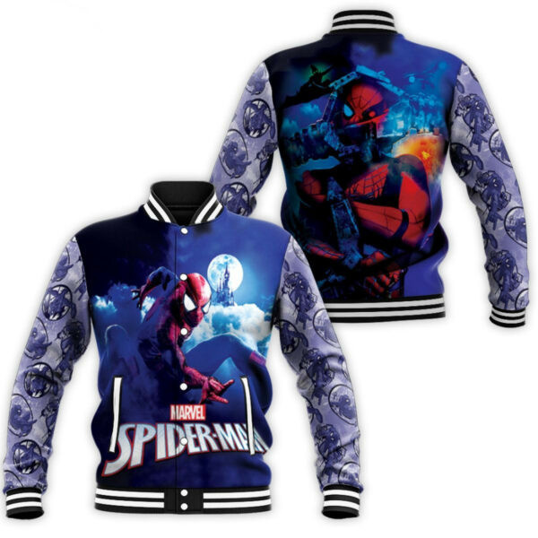 Spider Man No Way Home Gift For Spider Man Fans Baseball Jacket 4 187