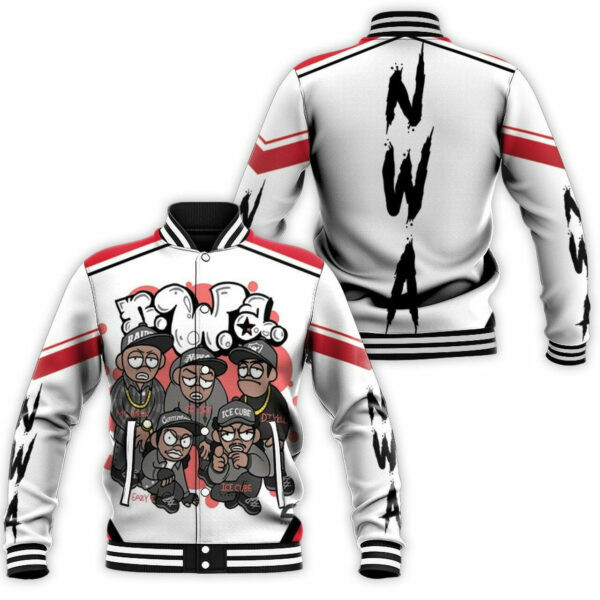 N.w.a. Group Member Bubble Graffiti Style 6k676 Gift For Fan Baseball Jacket 485
