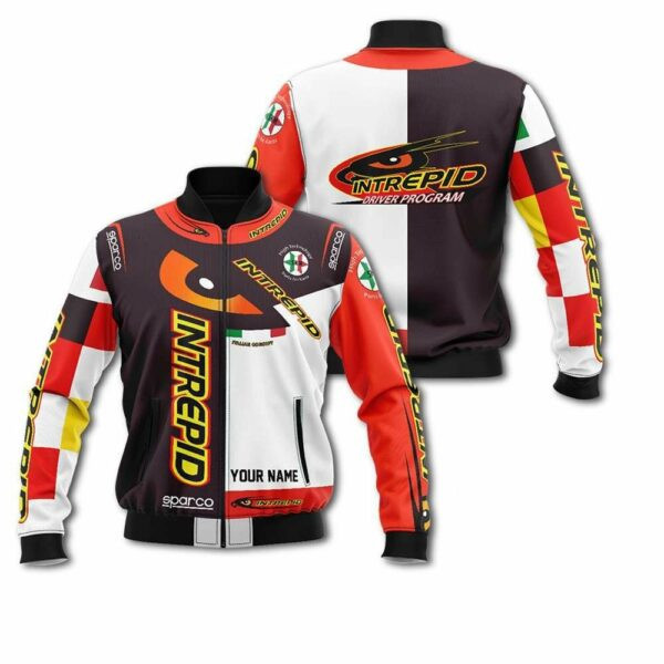 Personalized Intrepid Team Racing Sparco Bomber Jacket 899 42