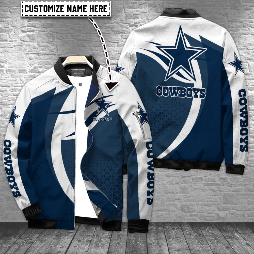 Cowboys Personalized Bomber Jacket BG828