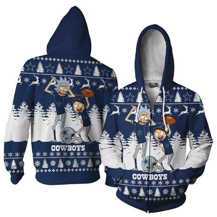 Cowboys 3D All Over Print Hoodie & Zip Hoodie