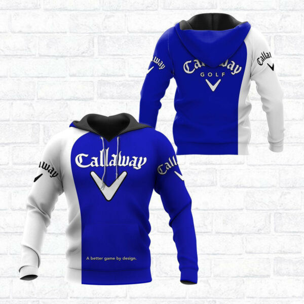 Callaway Golf Shirt 122, 3d Hoodie Zip Hoodie 801