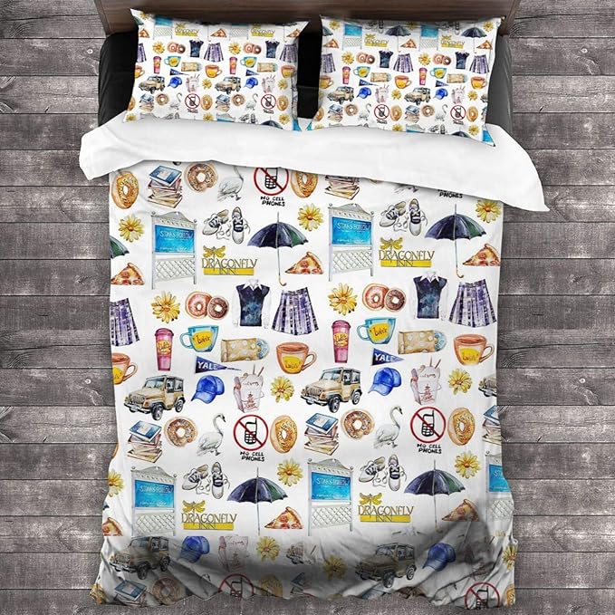 Gilmore Girls Bedding Set Gilmore Girls Items Pattern Duvet Covers
