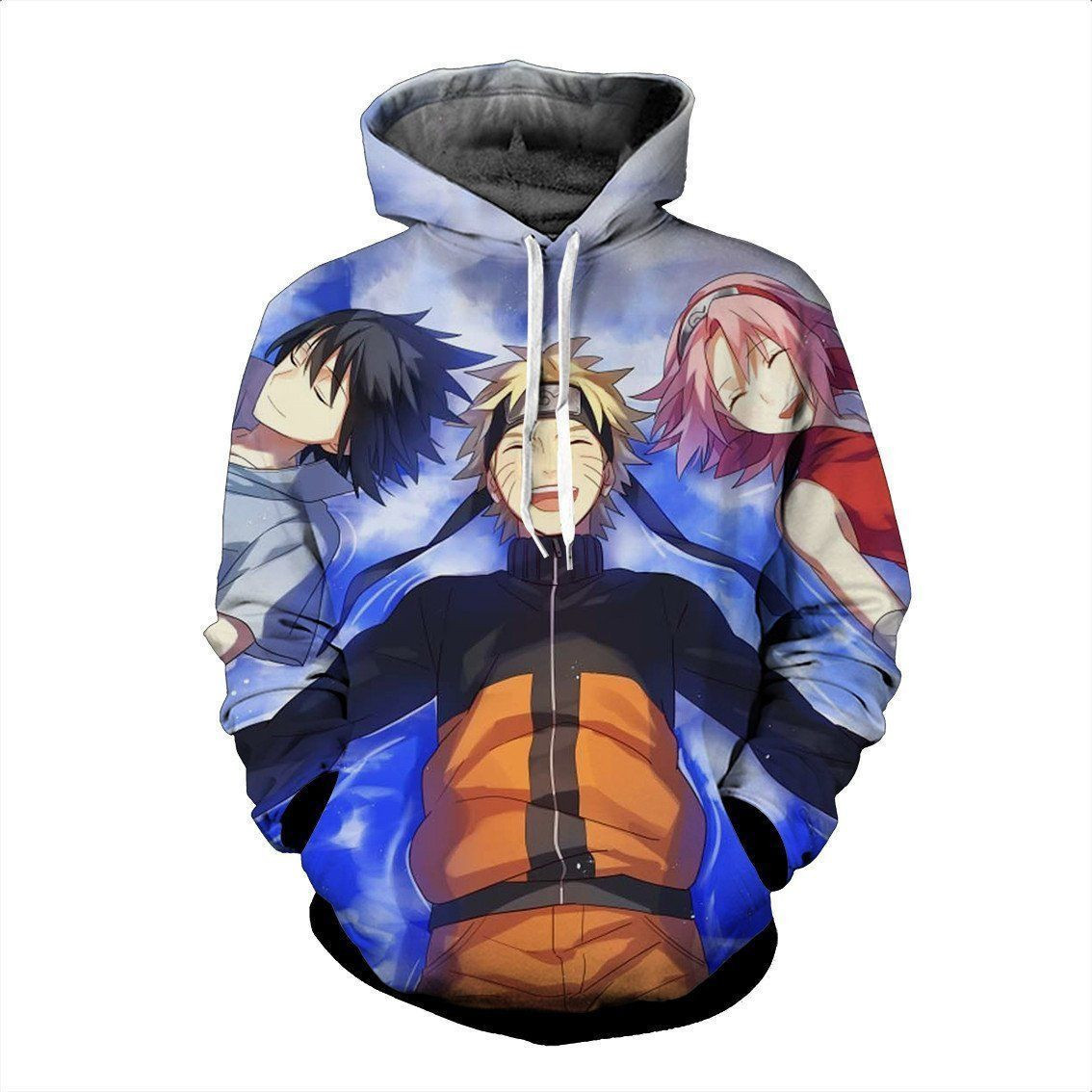 NARUTO SASKE SAKURA 3D All Over Print Hoodie & Zip Hoodie