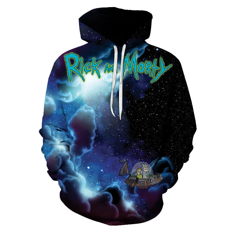 Rick And Morty 3D All Over Print Hoodie & Zip Hoodie
