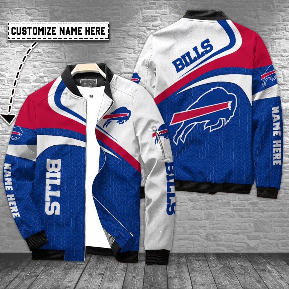 Buffalo Bills Personalized Bomber Jacket BG505