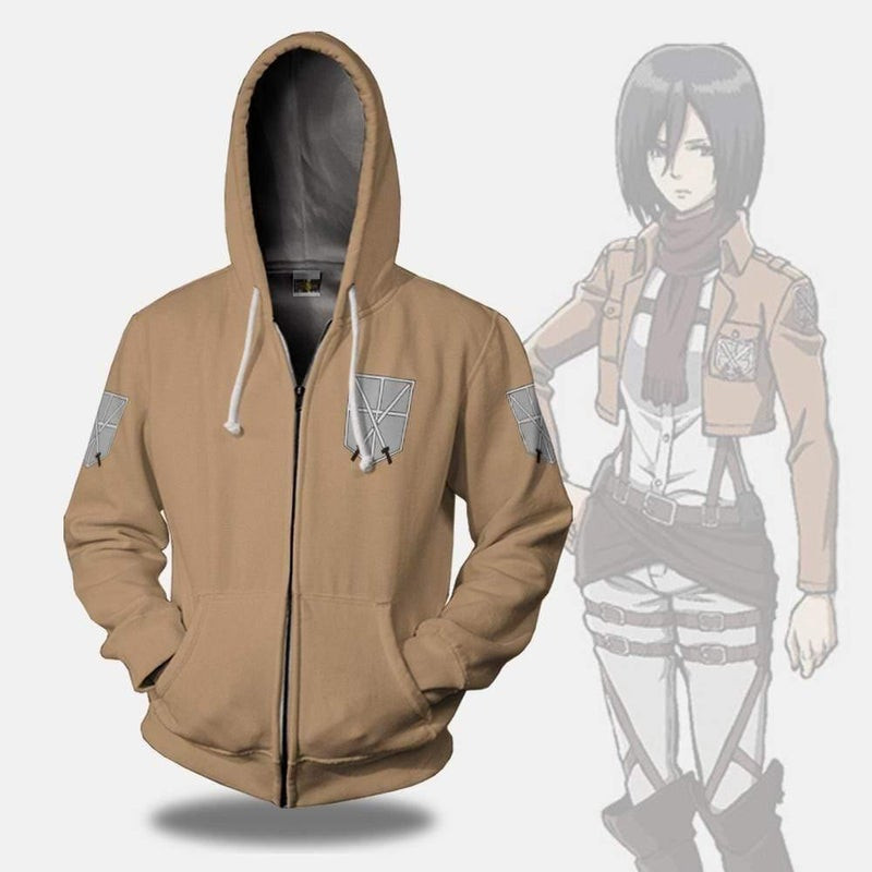 Training Corps Attack On Titan Anime 3D All Over Print Hoodie & Zip Hoodie