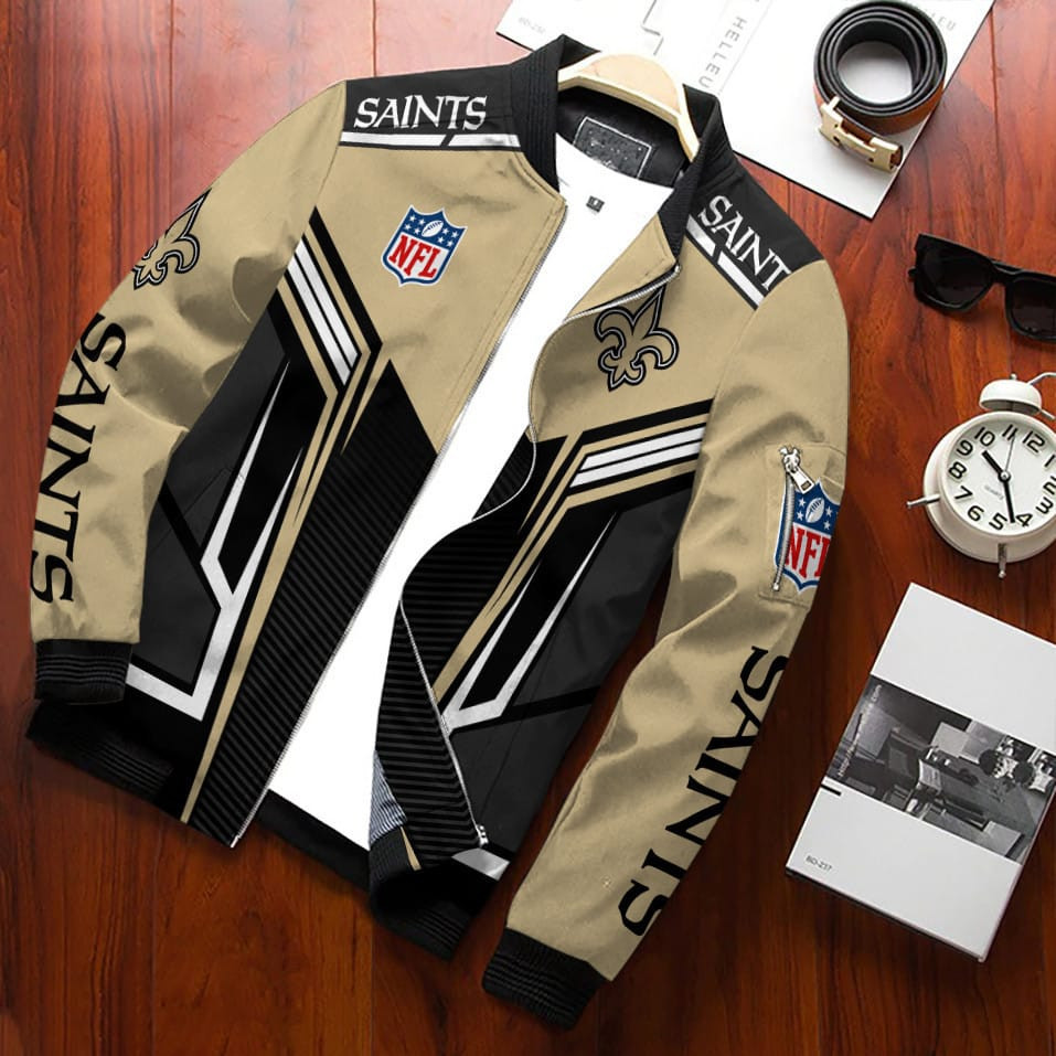 New Orleans Saints Bomber Jacket 766