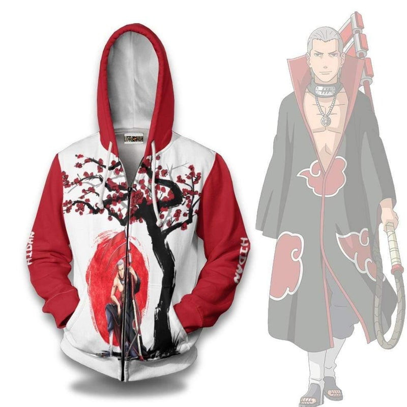 Hidan Akatsuki 3D All Over Print Hoodie & Zip Hoodie
