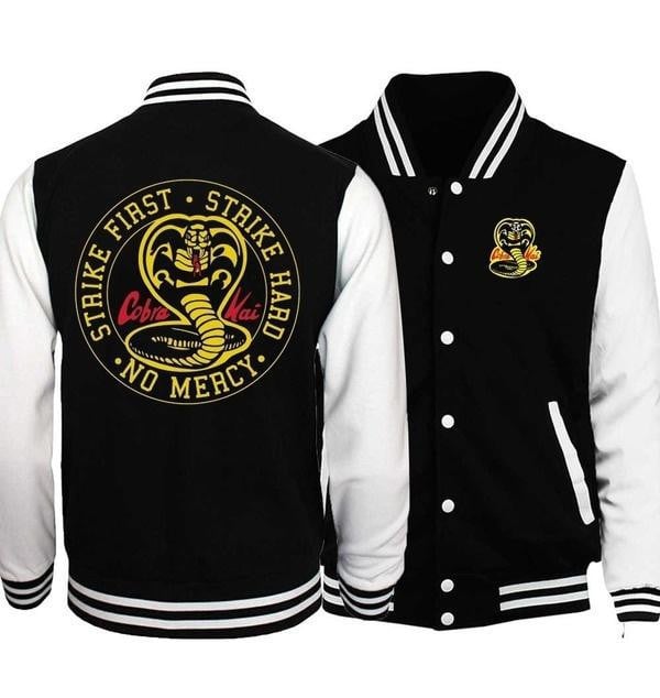Cobra Kai Dojo Baseball Jacket Sweatshirt