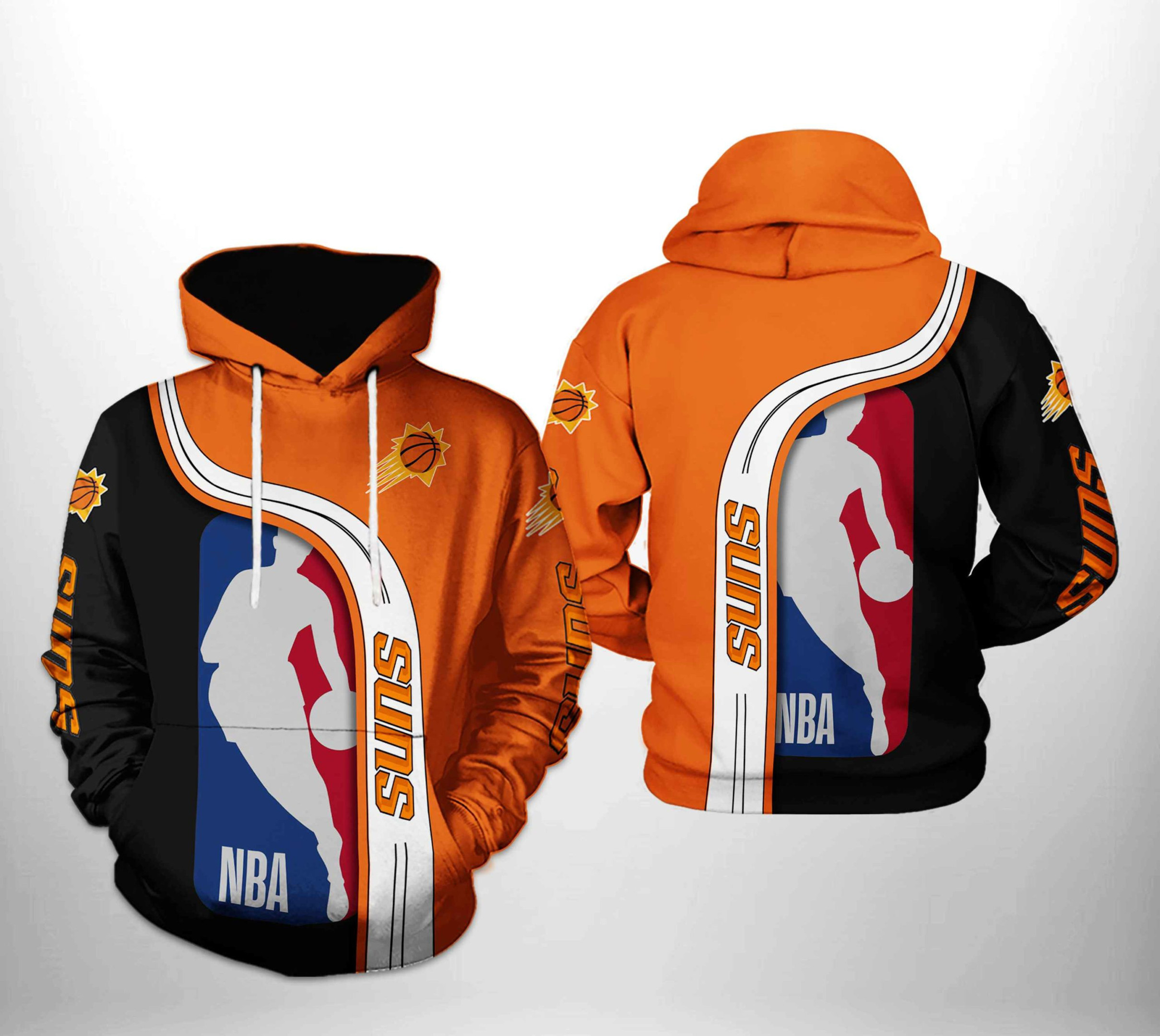 Phoenix Suns Team 3D All Over Print Hoodie & Zip Hoodie
