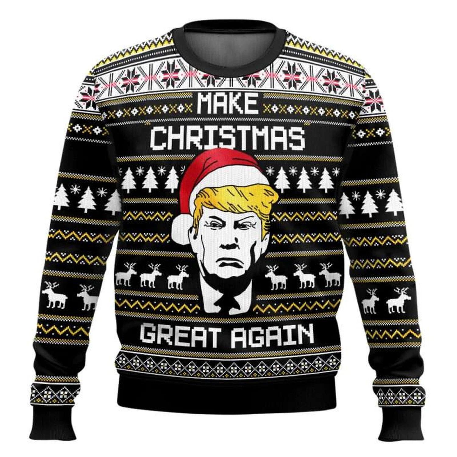 Make Christmas Great Again Ugly Christmas Sweater