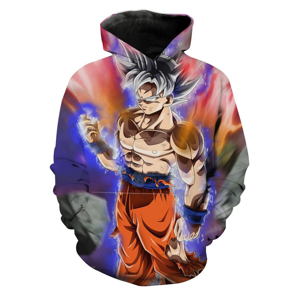 Dragon Ball Super Ultra Instinct Goku Dragon Ball Goku 3D All Over Print Hoodie & Zip Hoodie