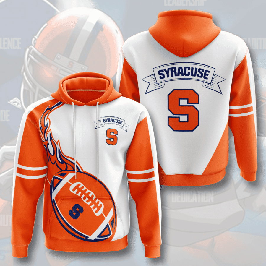 Syracuse Orange 3D All Over Print Hoodie & Zip Hoodie